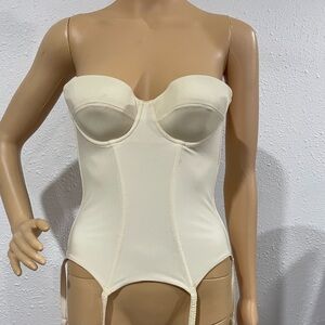 La Perla Cream Shapewear Bodysuit